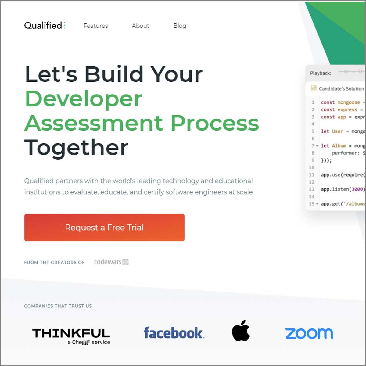 qualified landing page